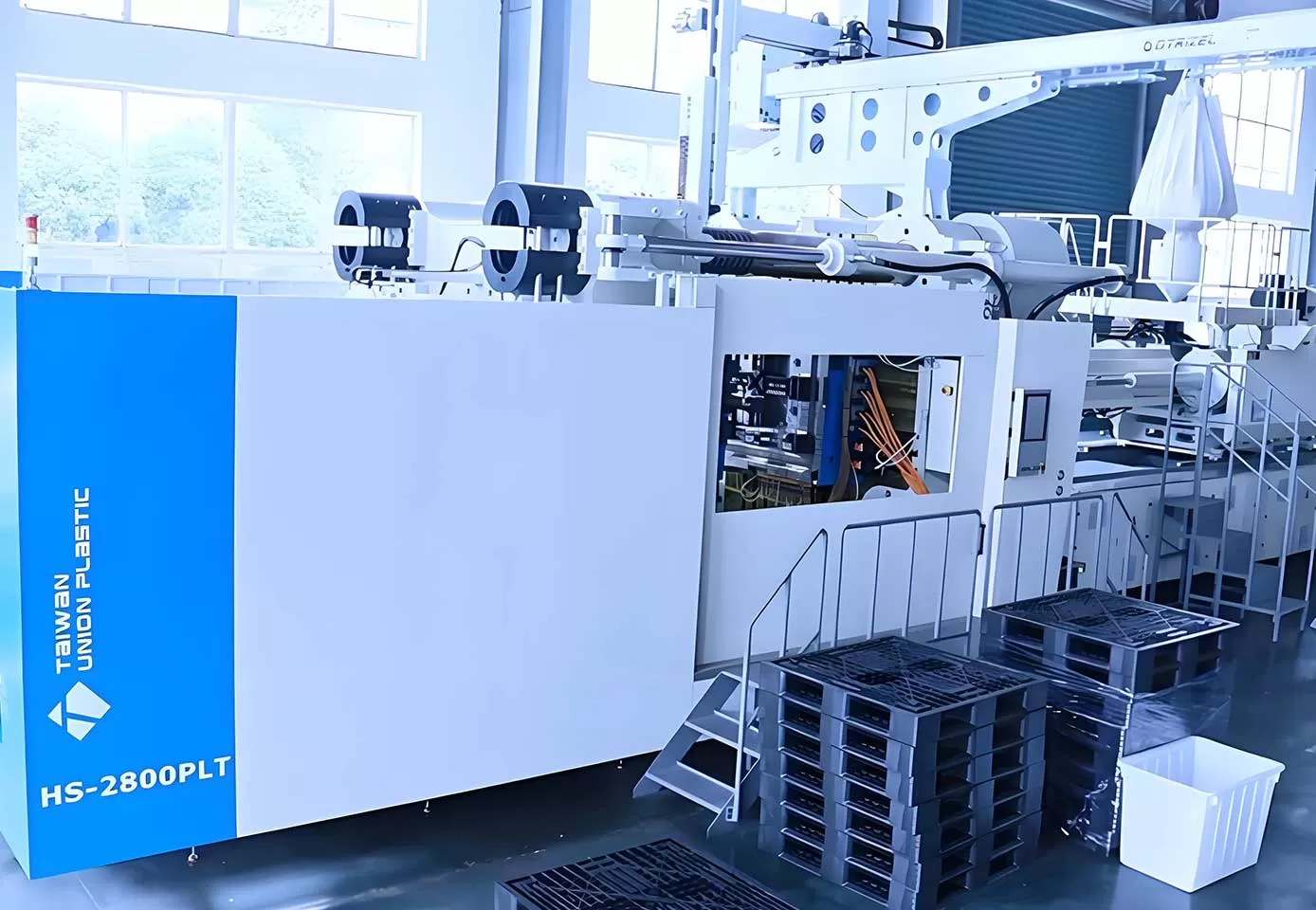 Application of Automated Complete Solutions for Logistics Pallets