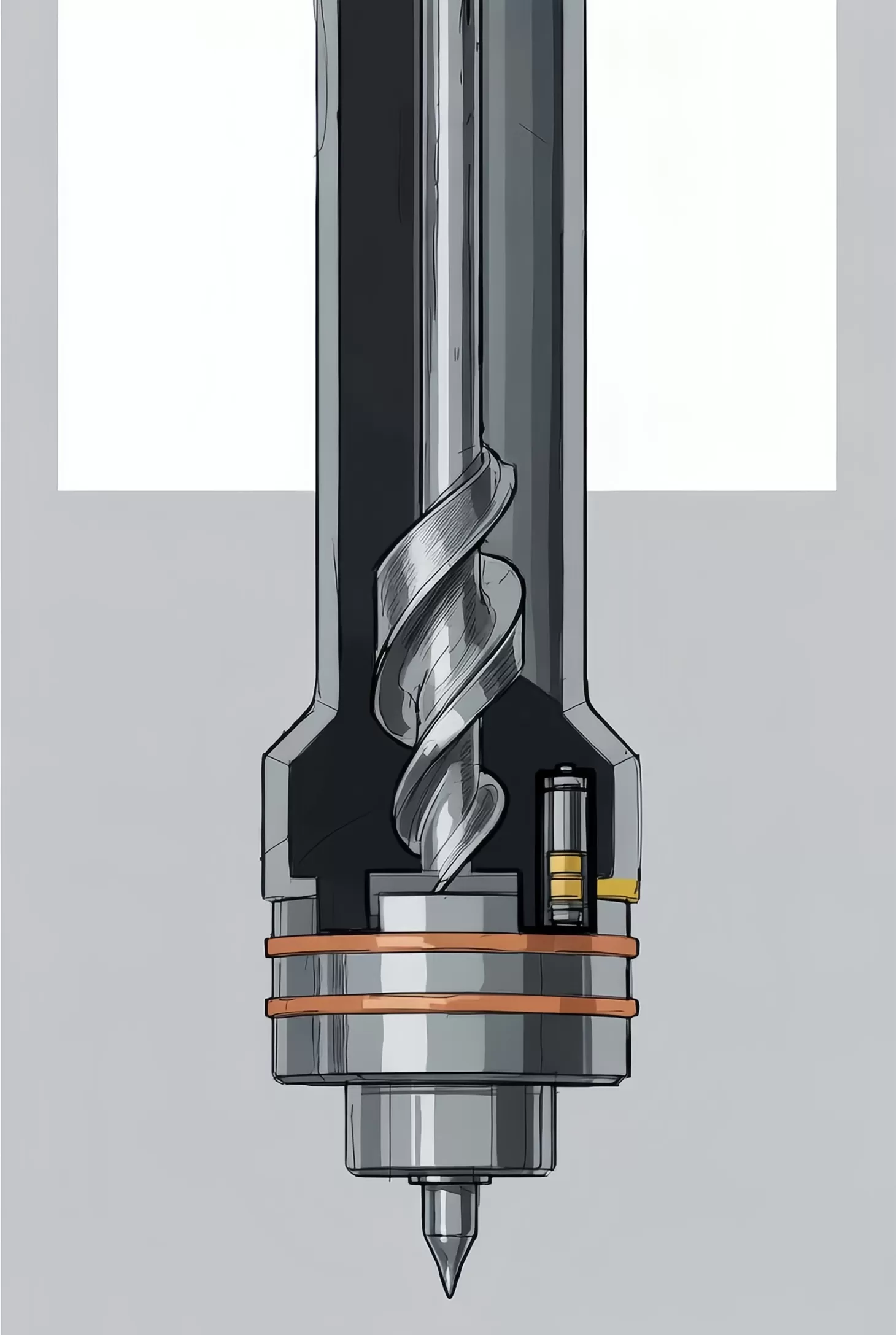 Reciprocating Screw for an Injection Molding Machine Reciprocating Screw for an Injection Molding Machine