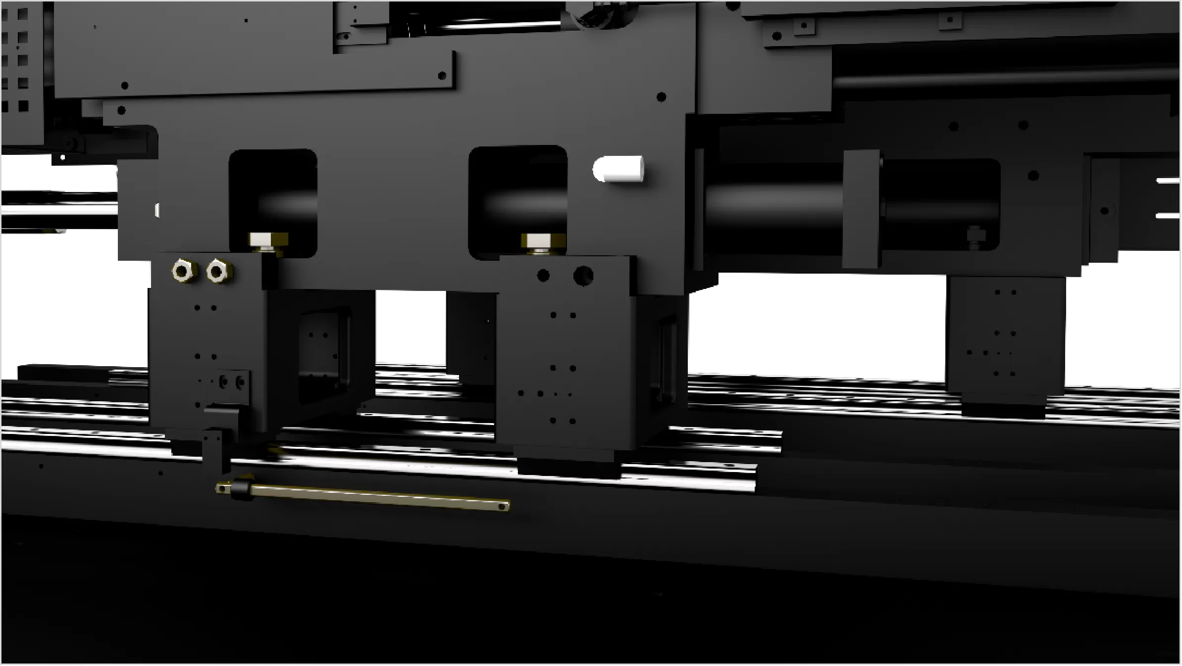 Screw Rail Design for the Injection Table
