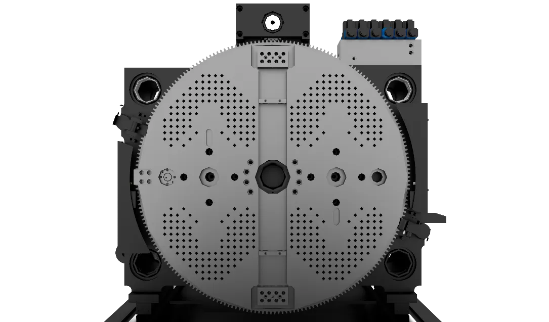 Vertical Turntable Structure